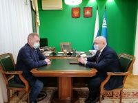 Владимир Нефедьев посетил с рабочим визитом Белоярский район