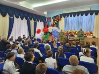 Ветераны СВО встретились с младшеклассниками первой городской школы Белоярского Ветераны СВО встретились с младшеклассниками первой городской школы Белоярского