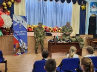 Ветераны СВО встретились с младшеклассниками первой городской школы Белоярского Ветераны СВО встретились с младшеклассниками первой городской школы Белоярского