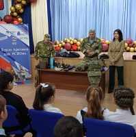 Ветераны СВО встретились с младшеклассниками первой городской школы Белоярского Ветераны СВО встретились с младшеклассниками первой городской школы Белоярского